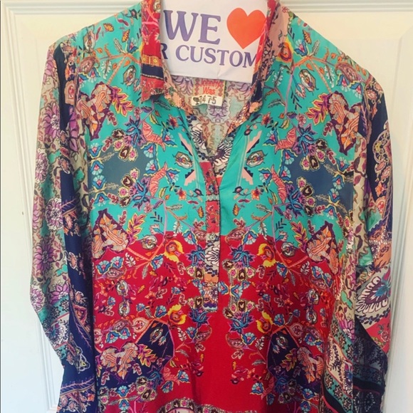 Johnny Was Tops - Gorgeous Johnny Was long tunic